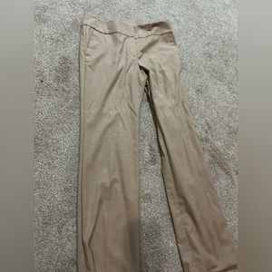 Light brown dress pants.